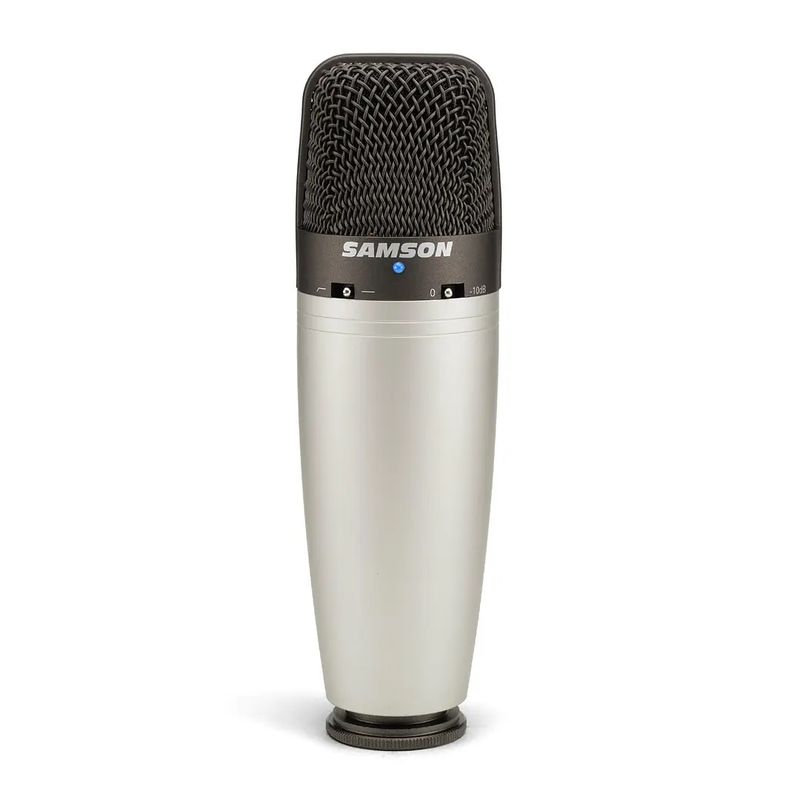 SAMSON - Micrófono condensador de estudio Samson C03 multipatrón