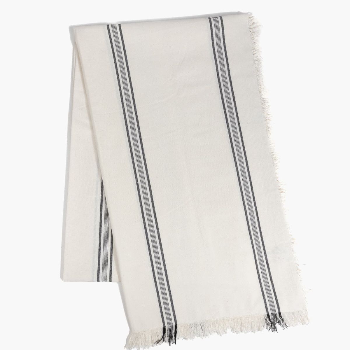 LOUNGE - Mantel Con Líneas 150 X 250 Cm Blanco LOUNGE