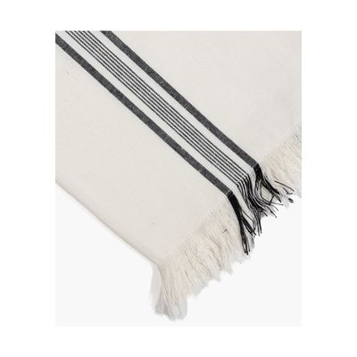 Imagen 2 del producto Mantel Con Líneas 150 X 250 Cm Blanco