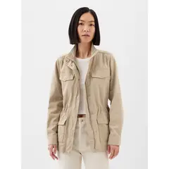 GAP - Chaqueta Utility Mujer Khaki