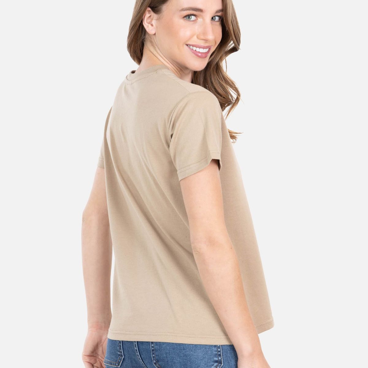 RIP CURL - Polera MC Lía Beige Mujer Rip Curl - Beige