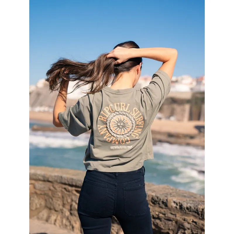 RIP CURL - Polera MC Guai Verde Mujer Rip Curl - Verde