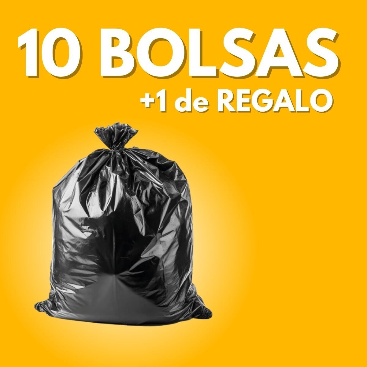 AILEDA - Bolsas de Basura Aileda 90x130cm 10+1und Basurero Cocina