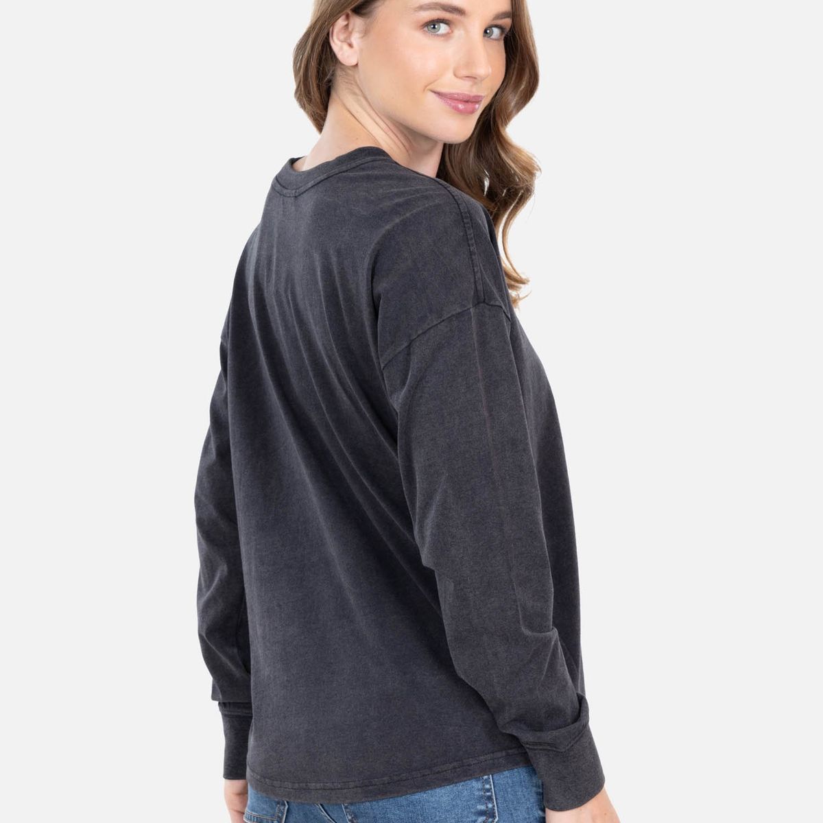 RIP CURL - Polera ML Dila Negro Mujer Rip Curl - Negro