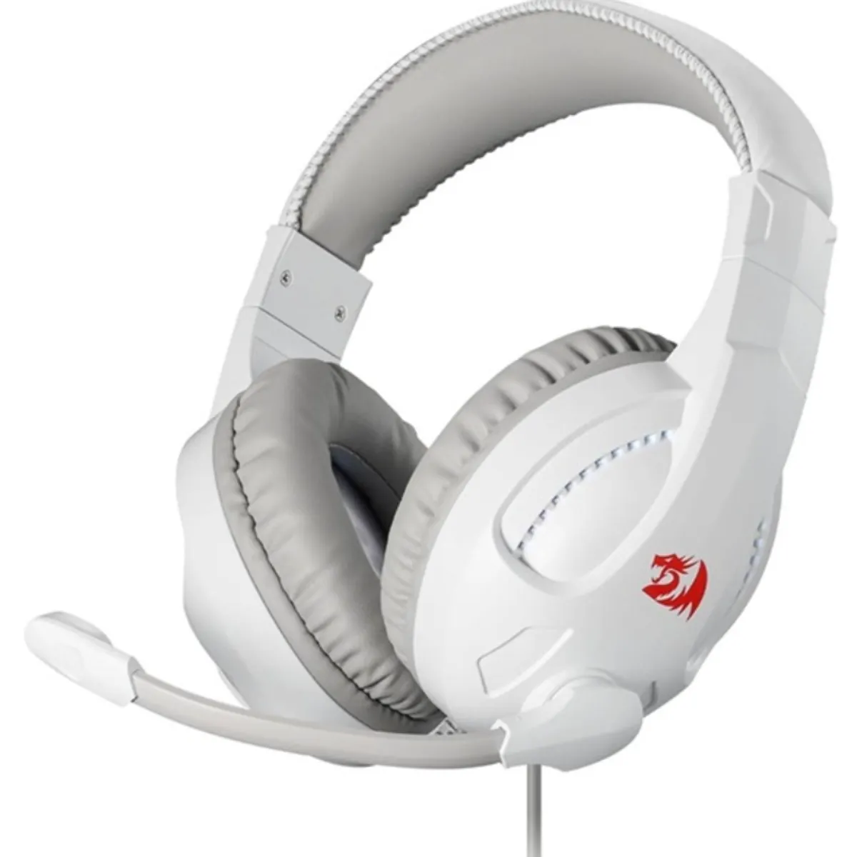 REDRAGON - Audífono Gamer On-Ear - Redragon H211 Cronus RGB - 3.5 mm - White