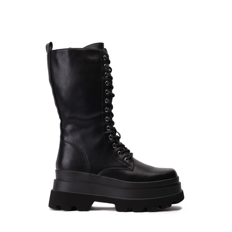 CHINITOWN - Bota Larga Mujer Negro Kyara Chinitown