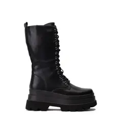 CHINITOWN - Bota Larga Mujer Negro Kyara