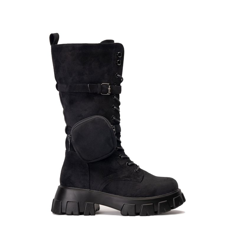 CHINITOWN - Bota Larga Mujer Negro Varushka Chinitown