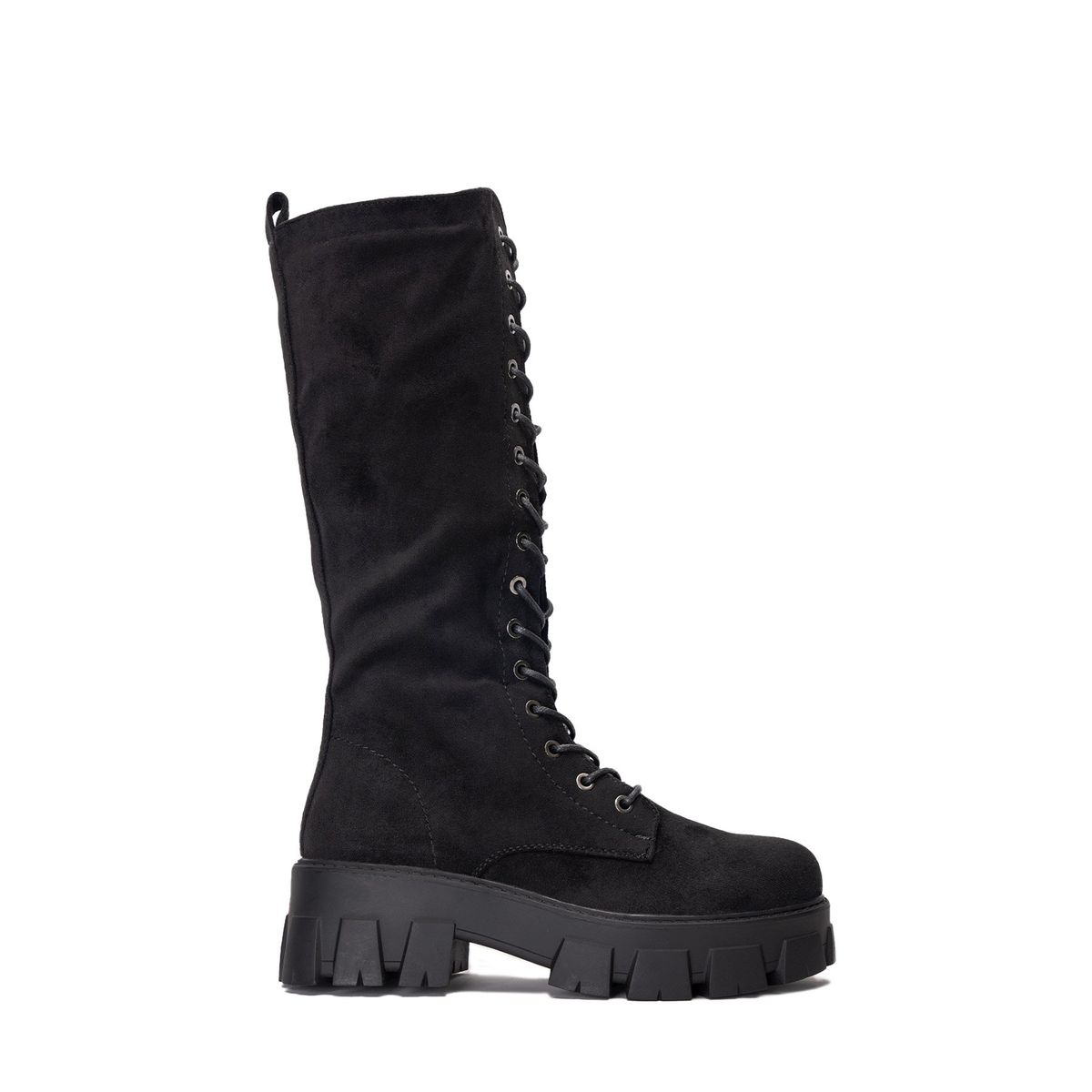 CHINITOWN - Bota Larga Mujer Negro Lagertha Chinitown