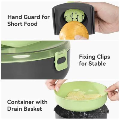 Imagen 2 del producto Cortador Picador De Verduras 13 En 1 Con Accesorios Redondo