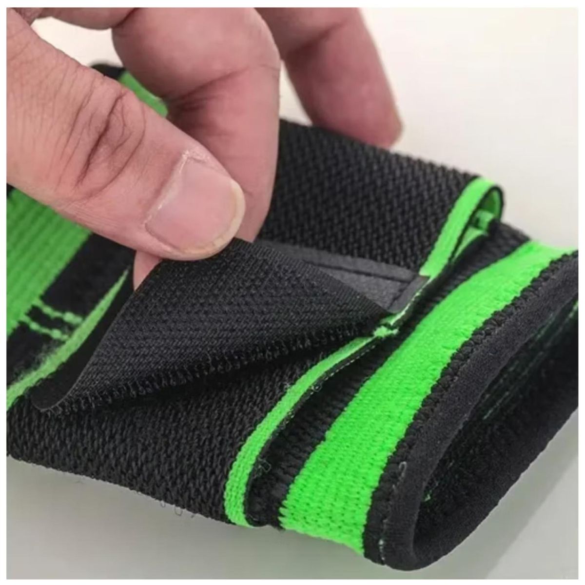 GENERICO - Muñequera Deportiva Elastica Compresion Cuidado Lesion