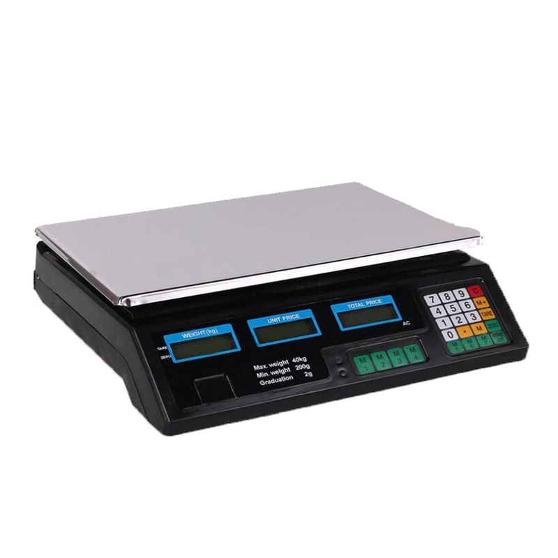 GENERICO - Pesa Balanza Digital Electronica 40Kg Bascula De Precios