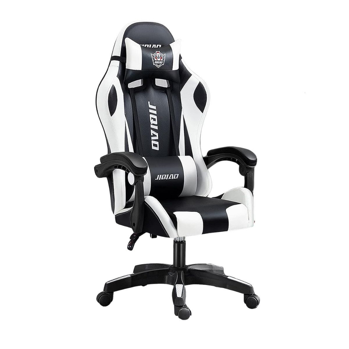 TODODESCUENTO - Silla Gamer Jiqiao Negro/Blanco