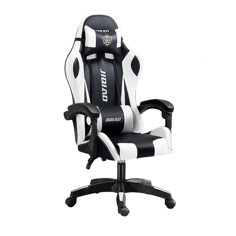 TODODESCUENTO - Silla Gamer JIQIAO- Negra/ Blanca