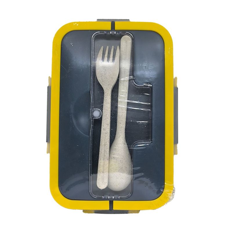 GENERICO - TUPPER COMIDA CON SET CUBIERTOS HOMEMART