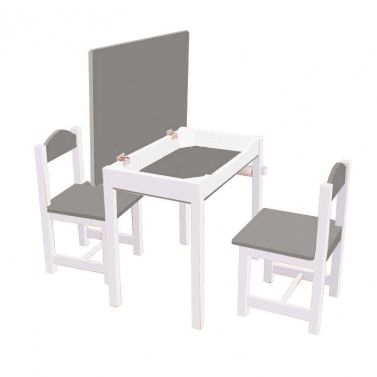 TALBOT - Mesa con 2 Sillas Ximena