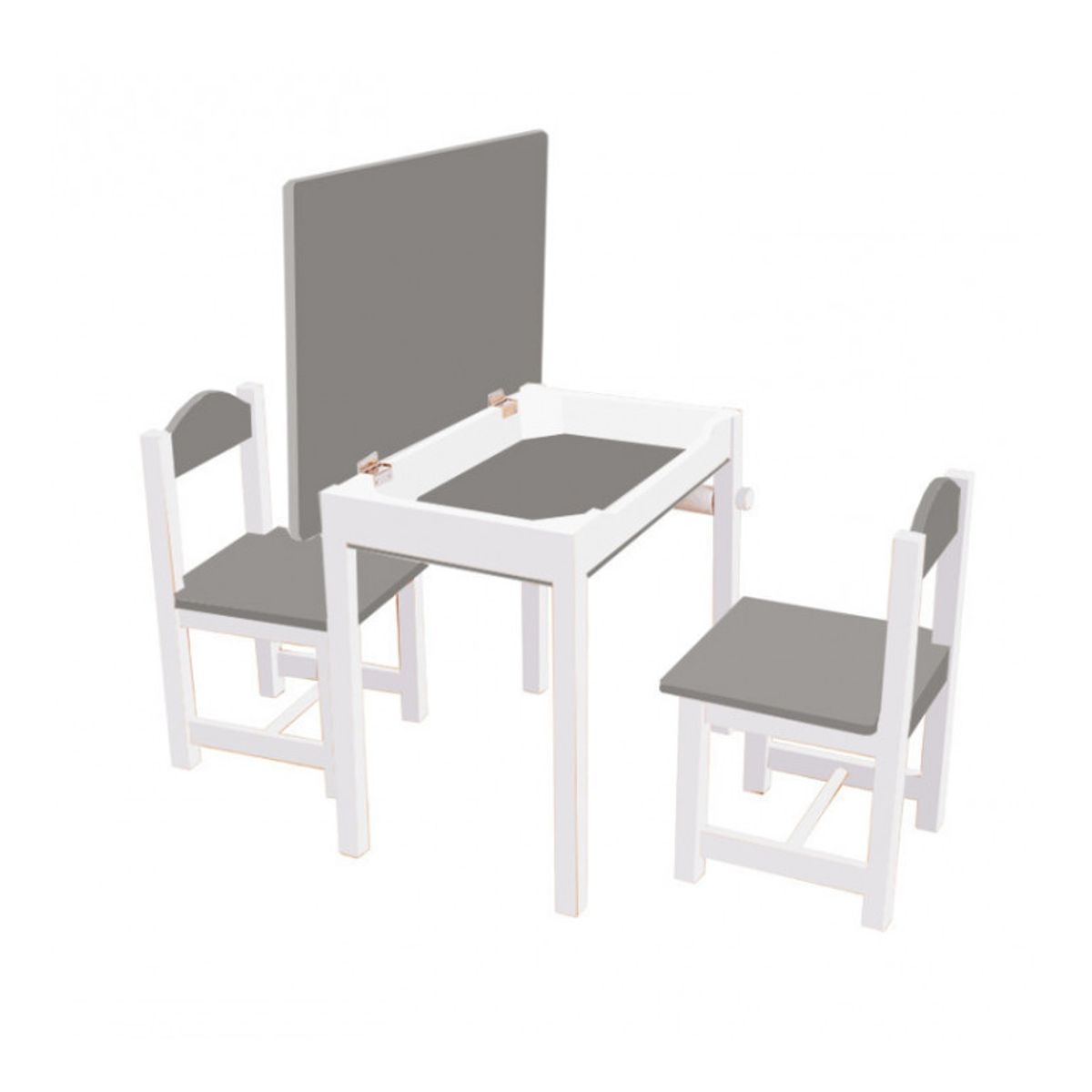 TALBOT - Mesa con 2 Sillas Ximena