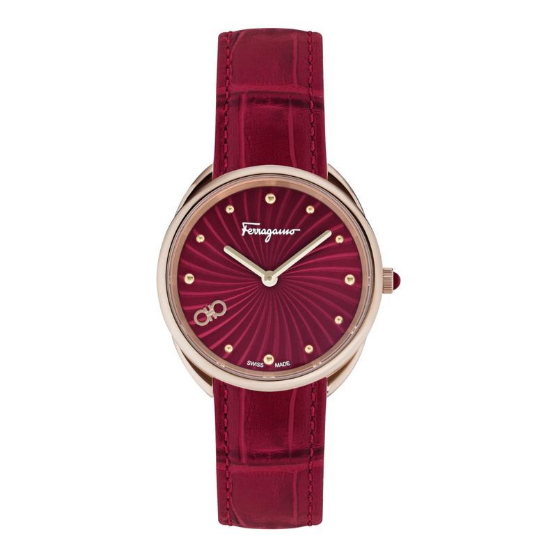 SALVATORE FERRAGAMO - Reloj Salvatore Ferragamo SFYN01122 para mujer en oro rosa
