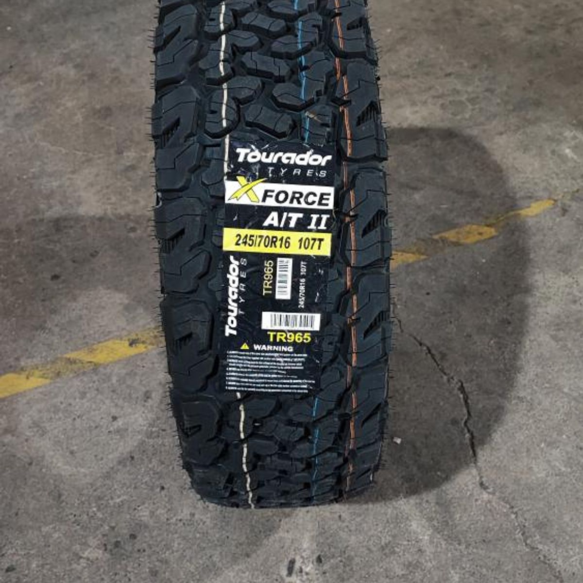 GENERICO - Neumatico 24570 r16 tourador x force at 2 107t bz