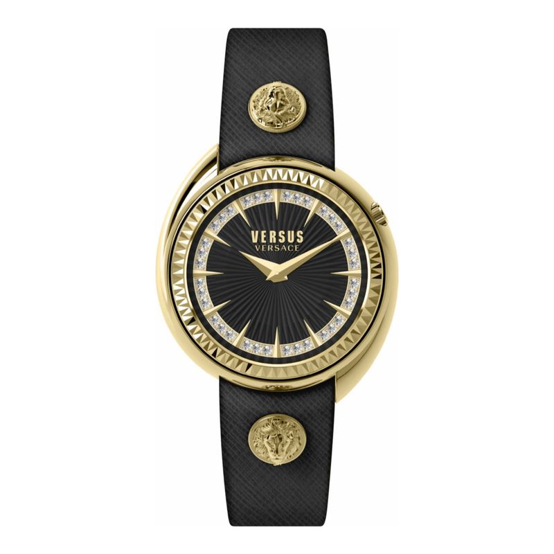 VERSACE - Reloj Tortona Crystal VSPHF2221 Versus Versace para Mujer en Negro