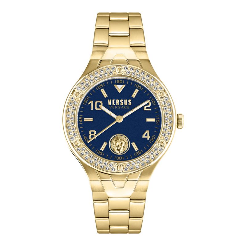 VERSACE - Reloj Vittoria Crystal VSPVO2721 Versus Versace para Mujer en Dorado
