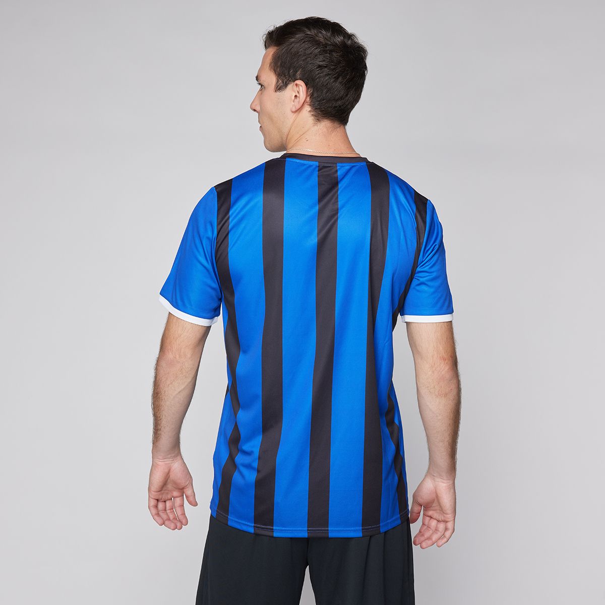 LOTTO - Polera de Fútbol Hombre Lotto - Finta Azul Negro