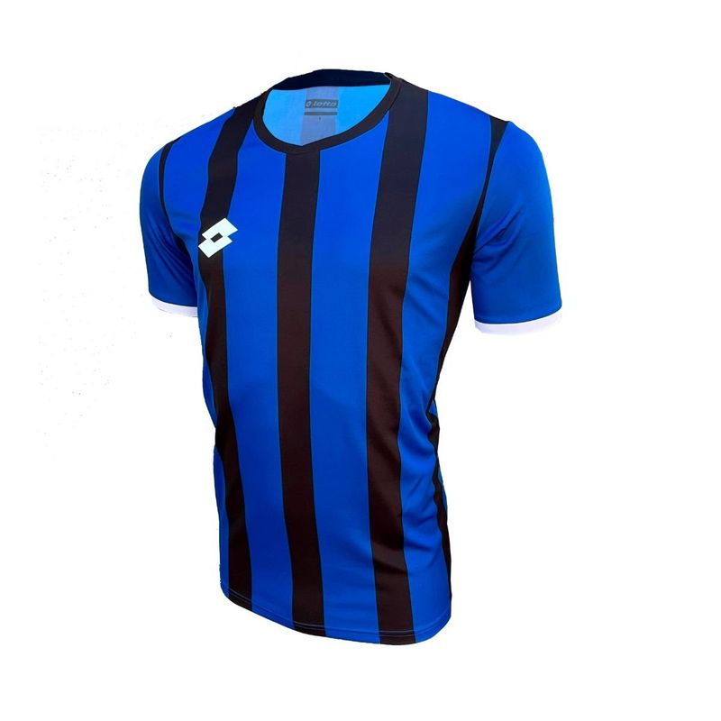 LOTTO - Polera de Fútbol Hombre Lotto - Finta Azul Negro