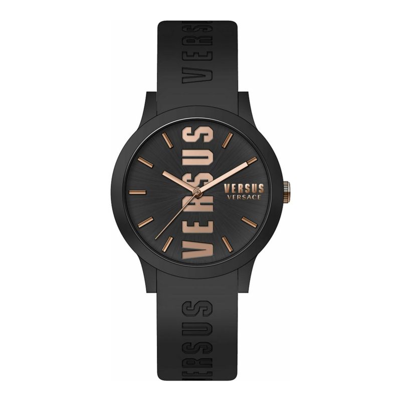 VERSACE - Reloj Barbes Silicone VSPKN0321 Versus Versace para Hombre en Negro