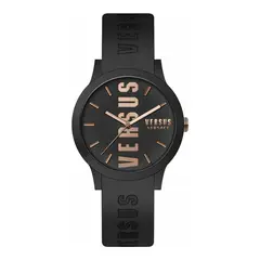 VERSACE - Reloj Barbes Silicone VSPKN0321 Versus para Hombre en Negro
