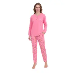 BECKIL - COD 1782 PIJAMA ALGODÓN GAMUZADO
