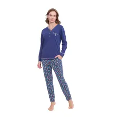 BECKIL - COD 1782 PIJAMA ALGODÓN GAMUZADO