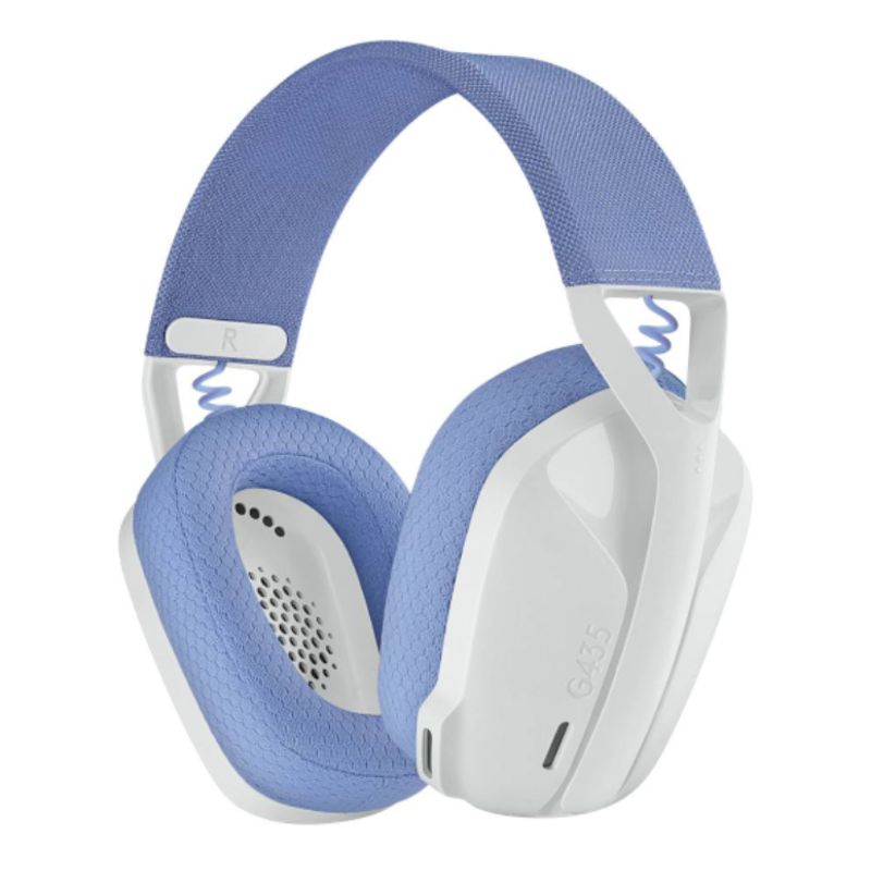 LOGITECH - Audífonos Gamer On-Ear - Logitech G435 - Bluetooth - Off WhiteLilac