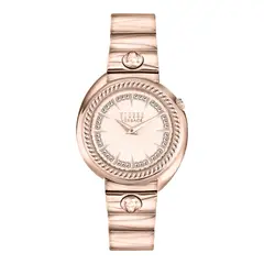 VERSACE - Reloj Tortona Crystal VSPHF3321 Versus para Mujer en Oro rosa