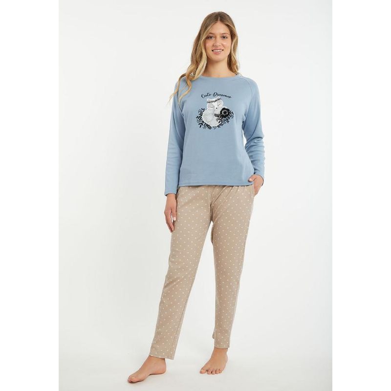 KAYSER - Pijama de Mujer  601571 KAYSER - Celeste