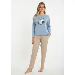 KAYSER - Pijama de Mujer 601571 - Celeste