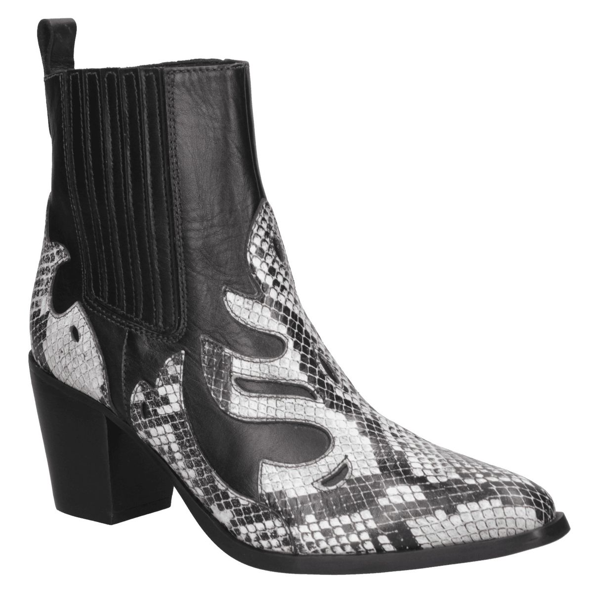 MINGO - Botín Casual Mujer Blanco Mingo