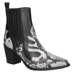 MINGO - Botín Casual Mujer Blanco