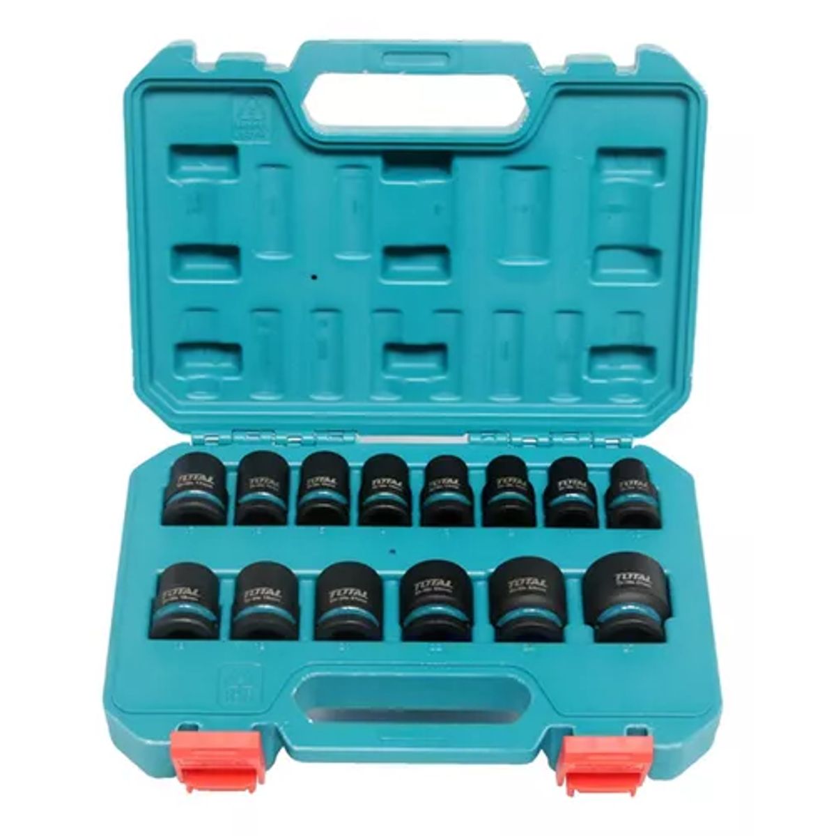 TOTAL TOOLS - Set Juego Dados Impacto 1/2 14 Piezas Total Thistd12141