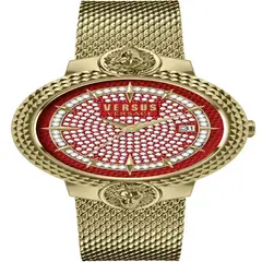 VERSACE - RELOJ VERSUS VSPLK2421 PARA MUJER DORADO DE ACERO INOXIDABLE