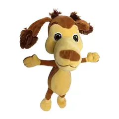 GENERICO - Juguete Peluche Perro Chocolo 40cm Cafe Infantil