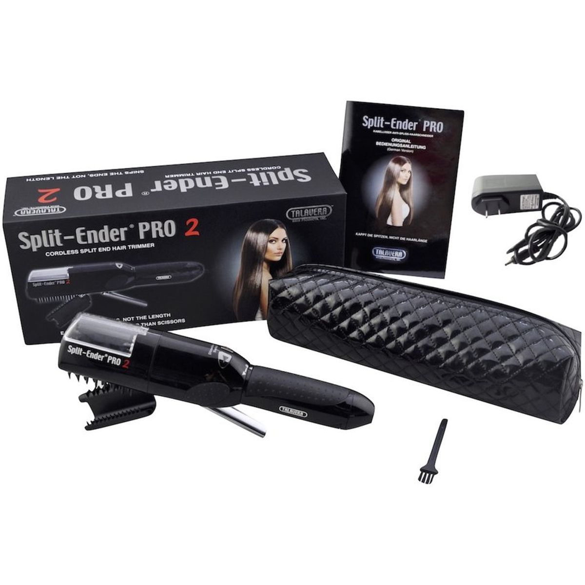 SPLIT ENDER PRO - Cortador Inalambrico de Puntas Abiertas PRO 2 Reacondicionado  Negro