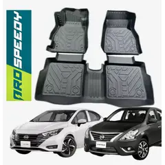 GENERICO - PISOS CALCE PERFECTO PROSPEEDY NISSAN VERSA 2020+ 3PIEZAS