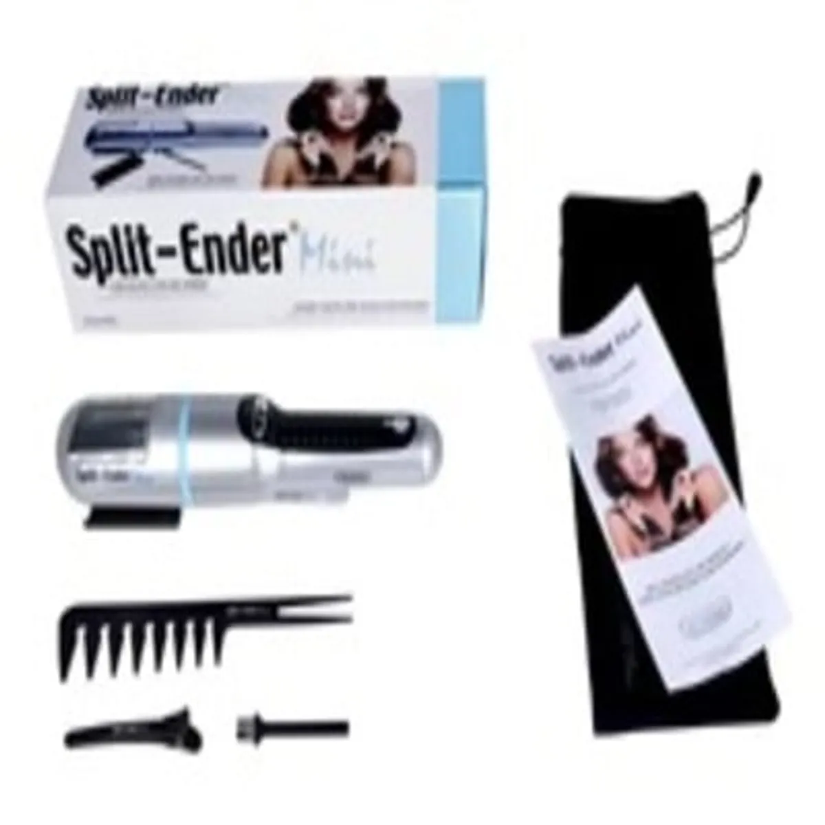 SPLIT ENDER PRO - Split Ender Mini Reacondicionado  Cortador de Puntas Abiertas del Cabello  Azul