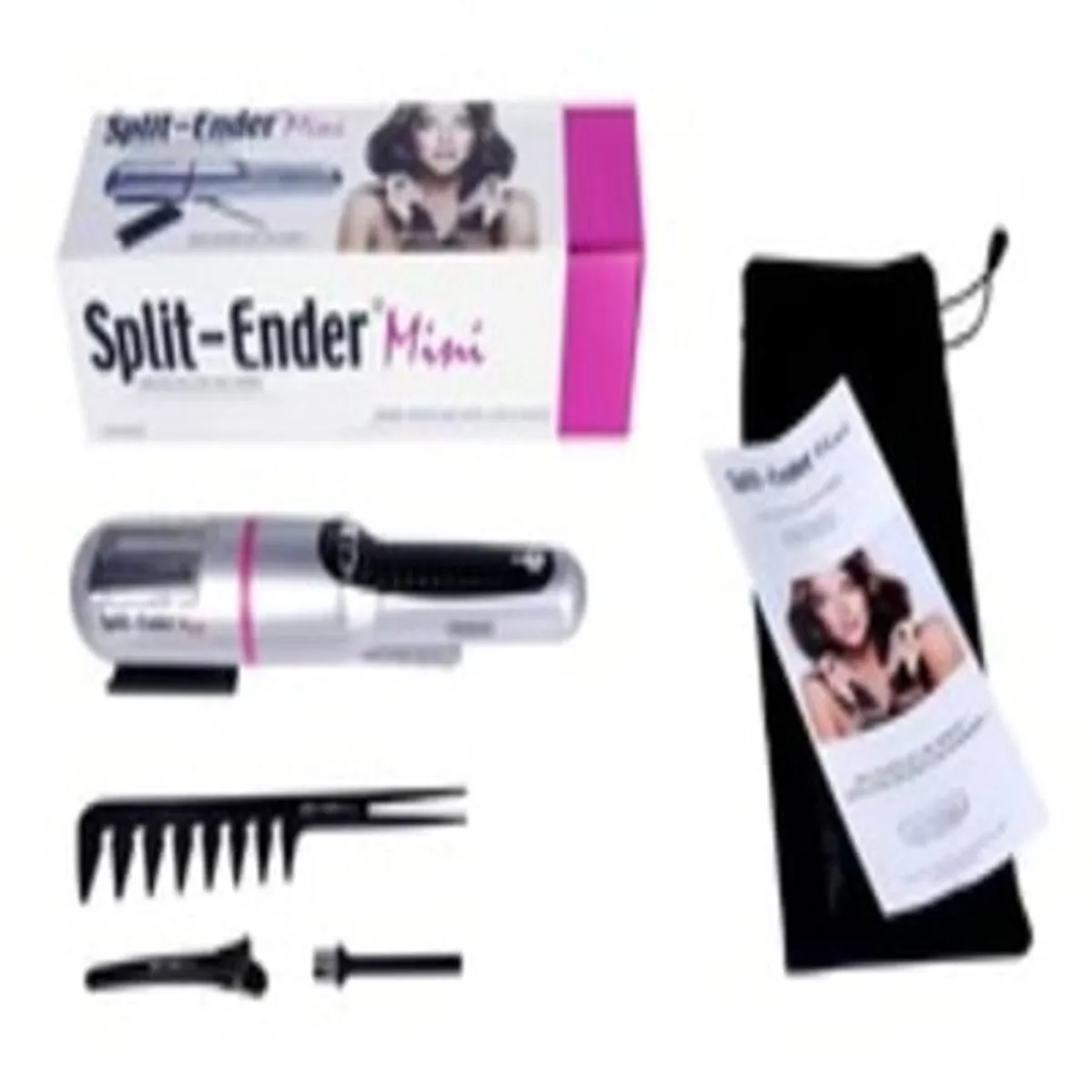 SPLIT ENDER PRO - Split Ender Mini Reacondicionado  Cortador de Puntas Abiertas del Cabello  Rosa
