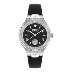 VERSACE - Reloj Vittoria Crystal VSPVO2021 Versus para Mujer en Negro