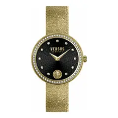 VERSACE - Reloj Lea Crystal VSPEN5521 Versus para Mujer en Dorado