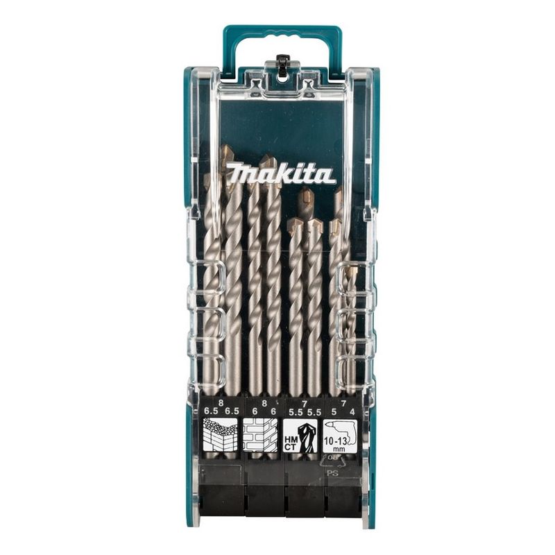 MAKITA - Set de broca concreto Makita 12 Unidades