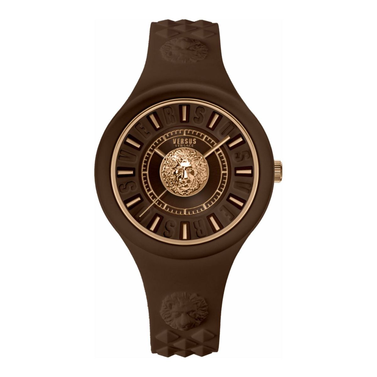 VERSACE - Reloj Fire Island Lion VSPOQ2T21 Versus Versace para Mujer en Marrón