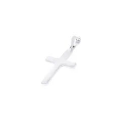JB JOYAS BARON - Colgante de Plata Esterlina 925 CRUZ 35X25MM