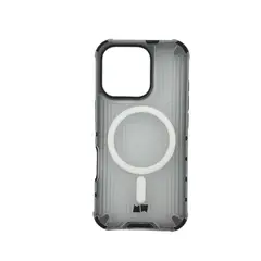 JOICO - Carcasa Funda Para iPhone 16 Pro Magsafe Transparente Borde Negro